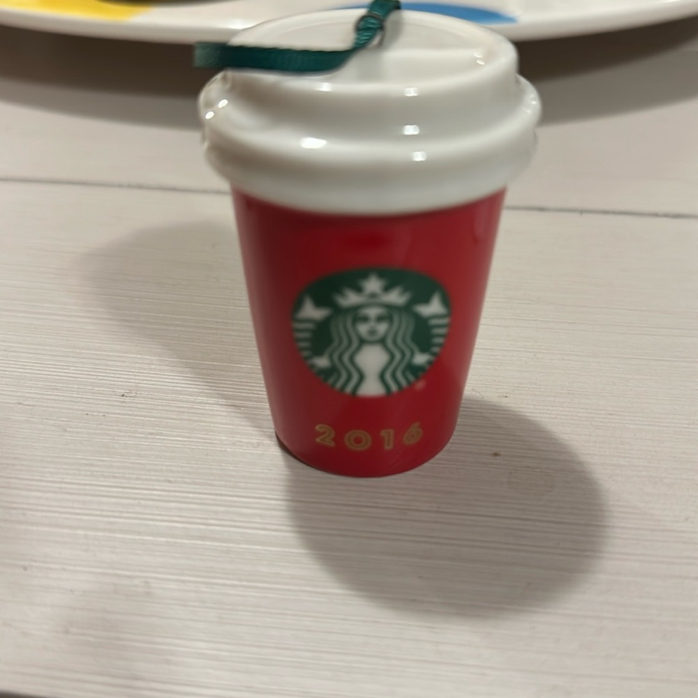 2016 Starbucks Red Cup Ornament